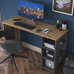 Bureau Sorkun Walnoot/Antraciet