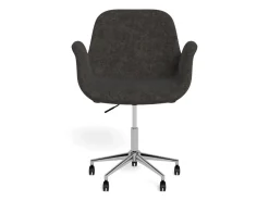Bureaustoel Alira Met Armleuning Donkergrijs - Giga Living