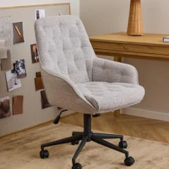 Bureaustoel Alleri Beige - Giga Living