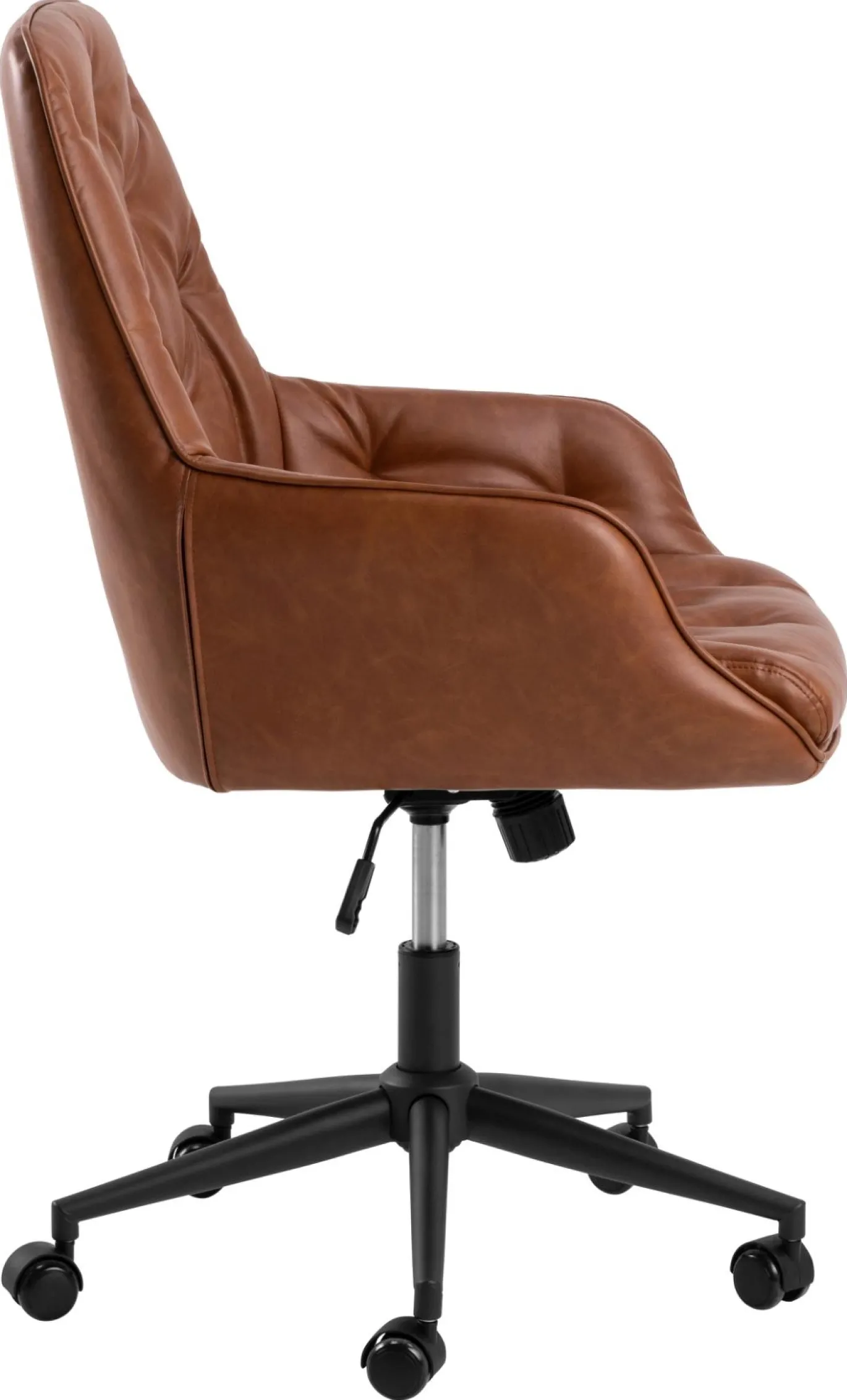 Bureaustoel Alleri Brandy Pu Retro - Giga Living