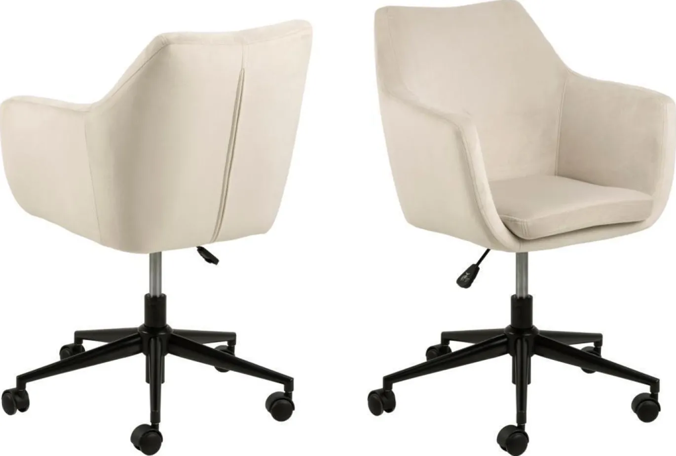 Bureaustoel Erica Beige - Giga Living