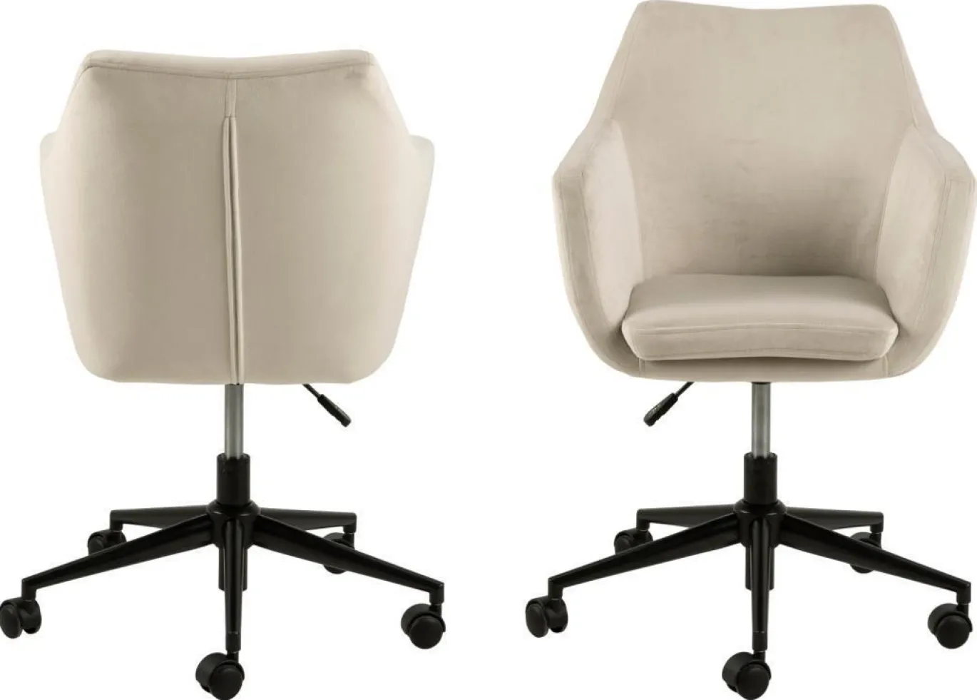 Bureaustoel Erica Beige - Giga Living