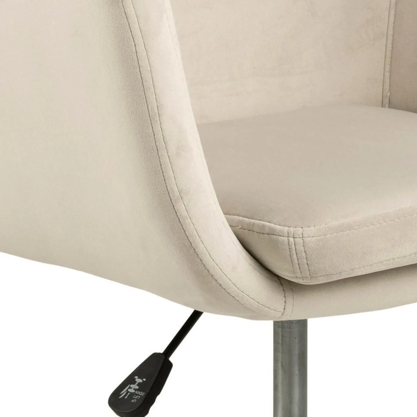 Bureaustoel Erica Beige - Giga Living