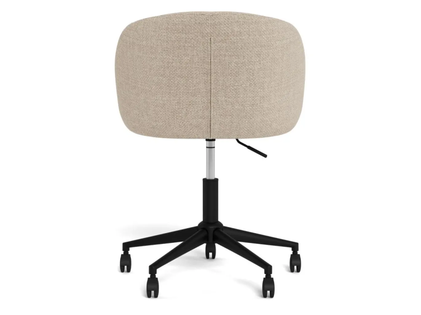 Bureaustoel Lara Met Armleuning Basel Beige - Giga Living