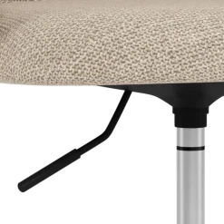 Bureaustoel Lara Met Armleuning Basel Beige - Giga Living