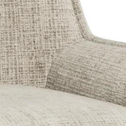 Bureaustoel Logan Met Armleuning Juto Beige - Giga Living