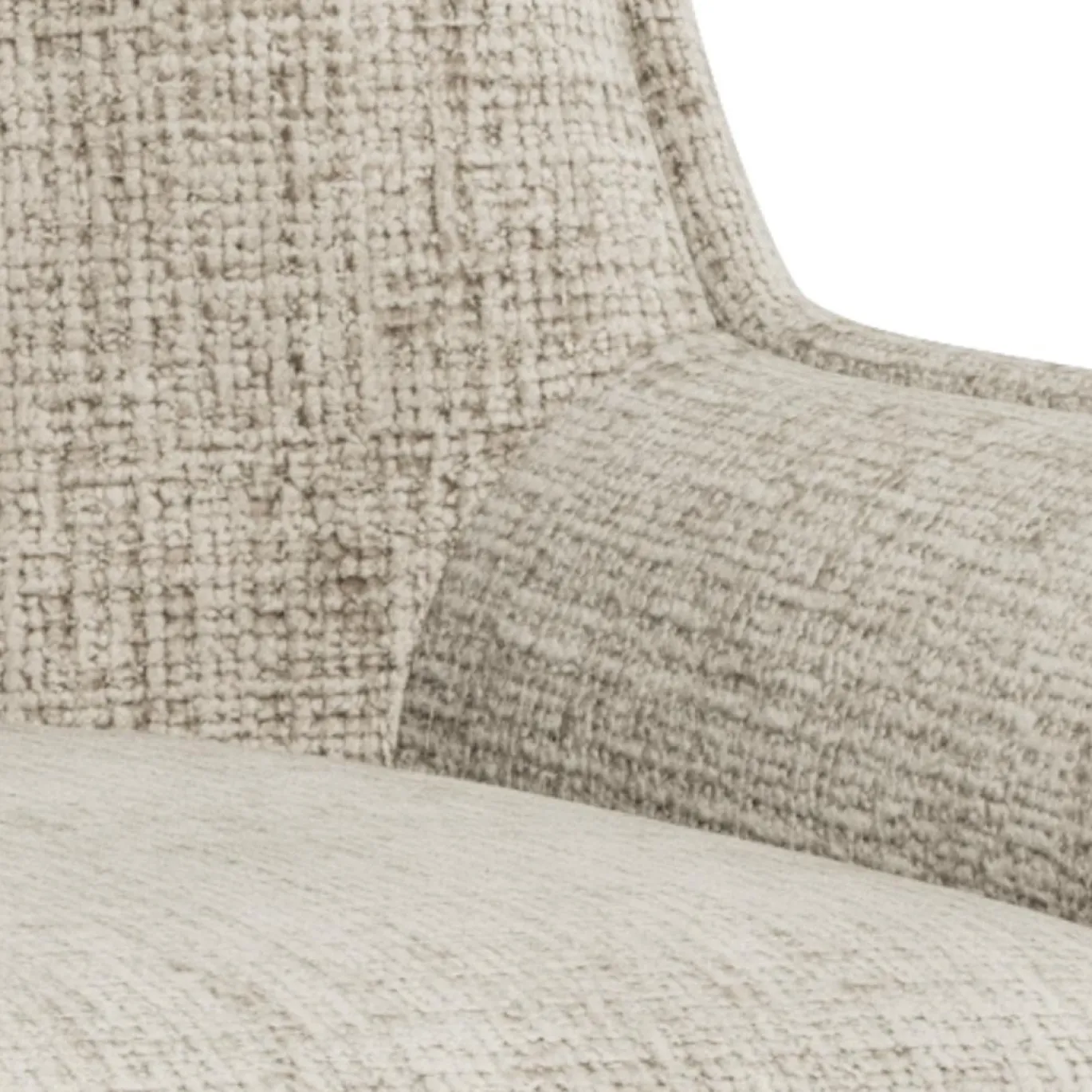 Bureaustoel Logan Met Armleuning Juto Beige - Giga Living