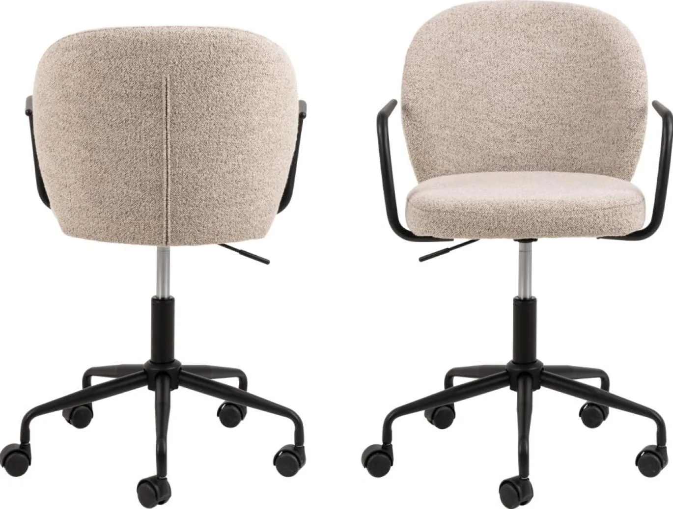 Bureaustoel Santiago Beige - Giga Living