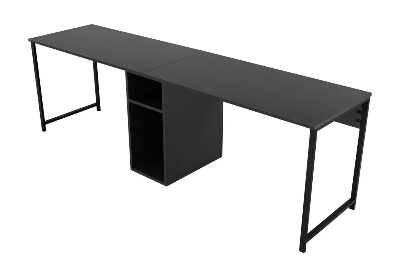 Bureau Twin Antraciet 240cm