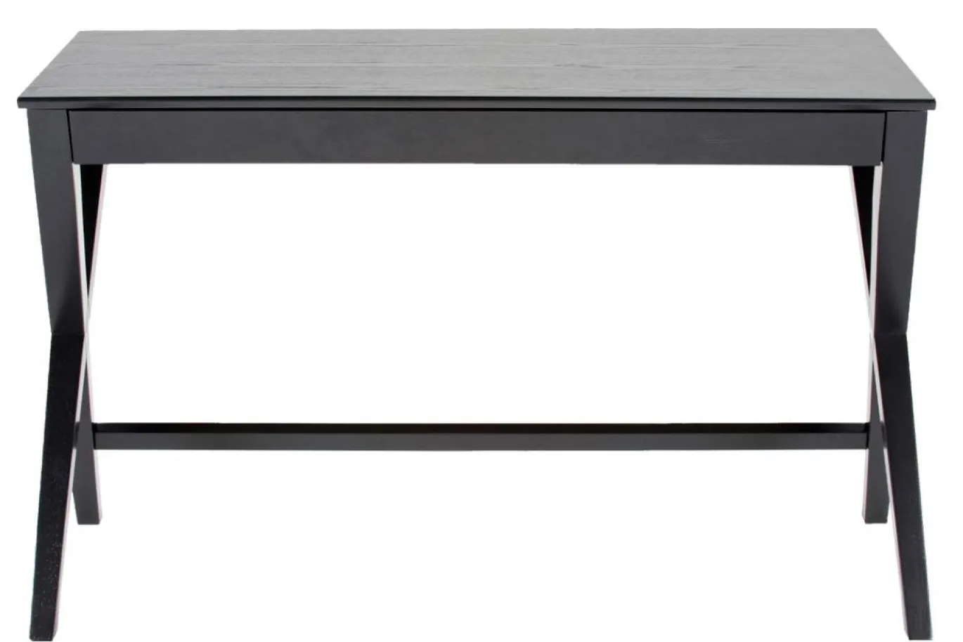 Bureau Werner Eikenfineer Zwart 120cm - Giga Living