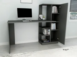 Bureau Yagiz Antraciet 150cm