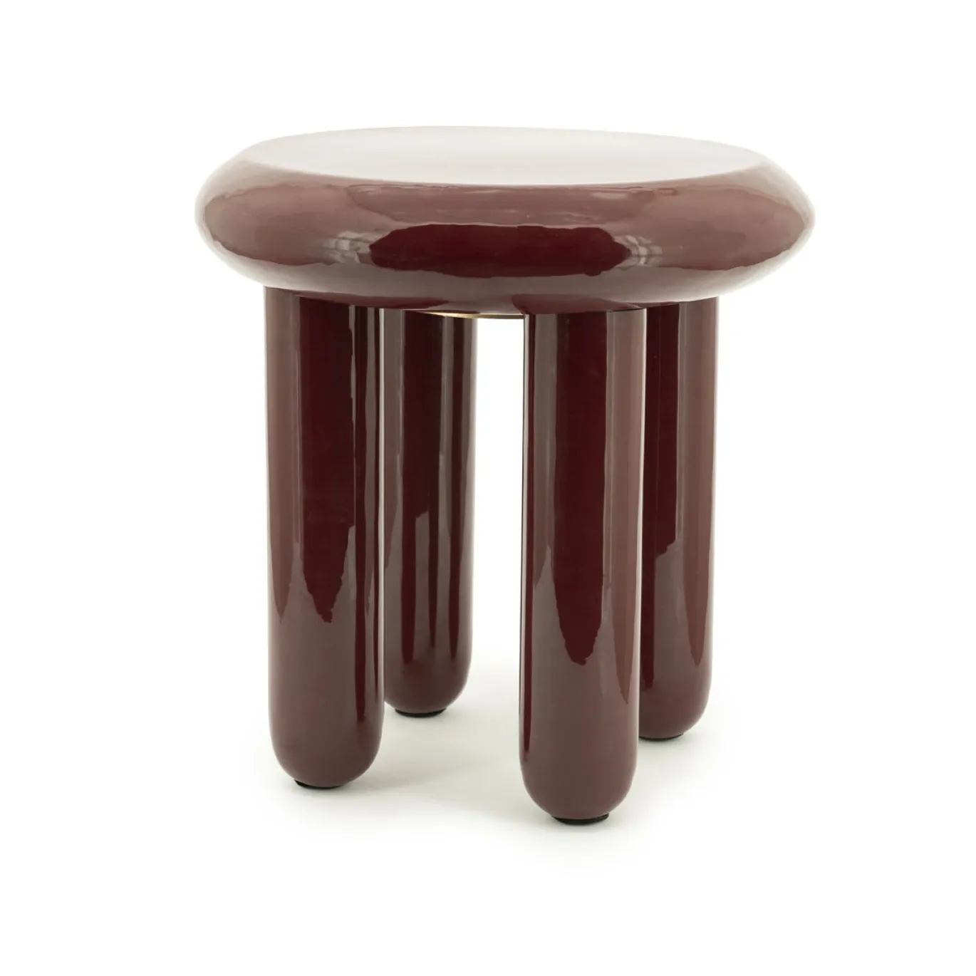 By-Boo Bijzettafel Balloon Burgundy