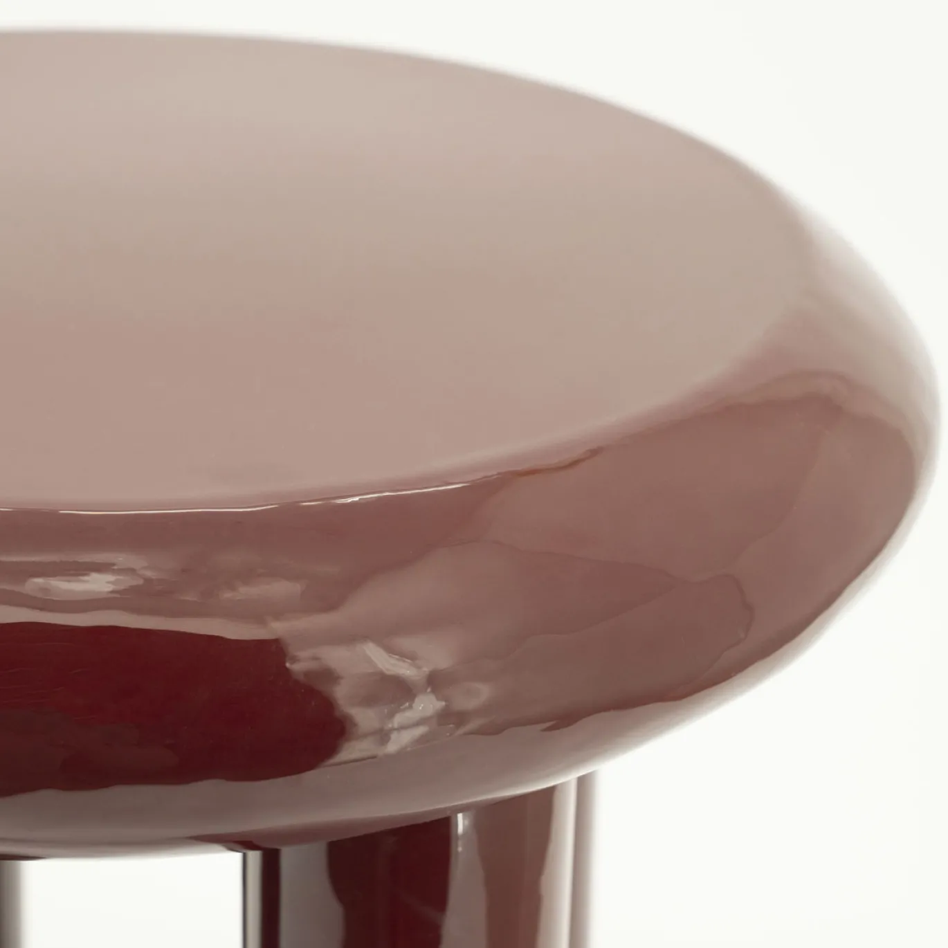 By-Boo Bijzettafel Balloon Burgundy