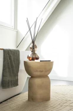 By-Boo Bijzettafel Cobble Hout Naturel