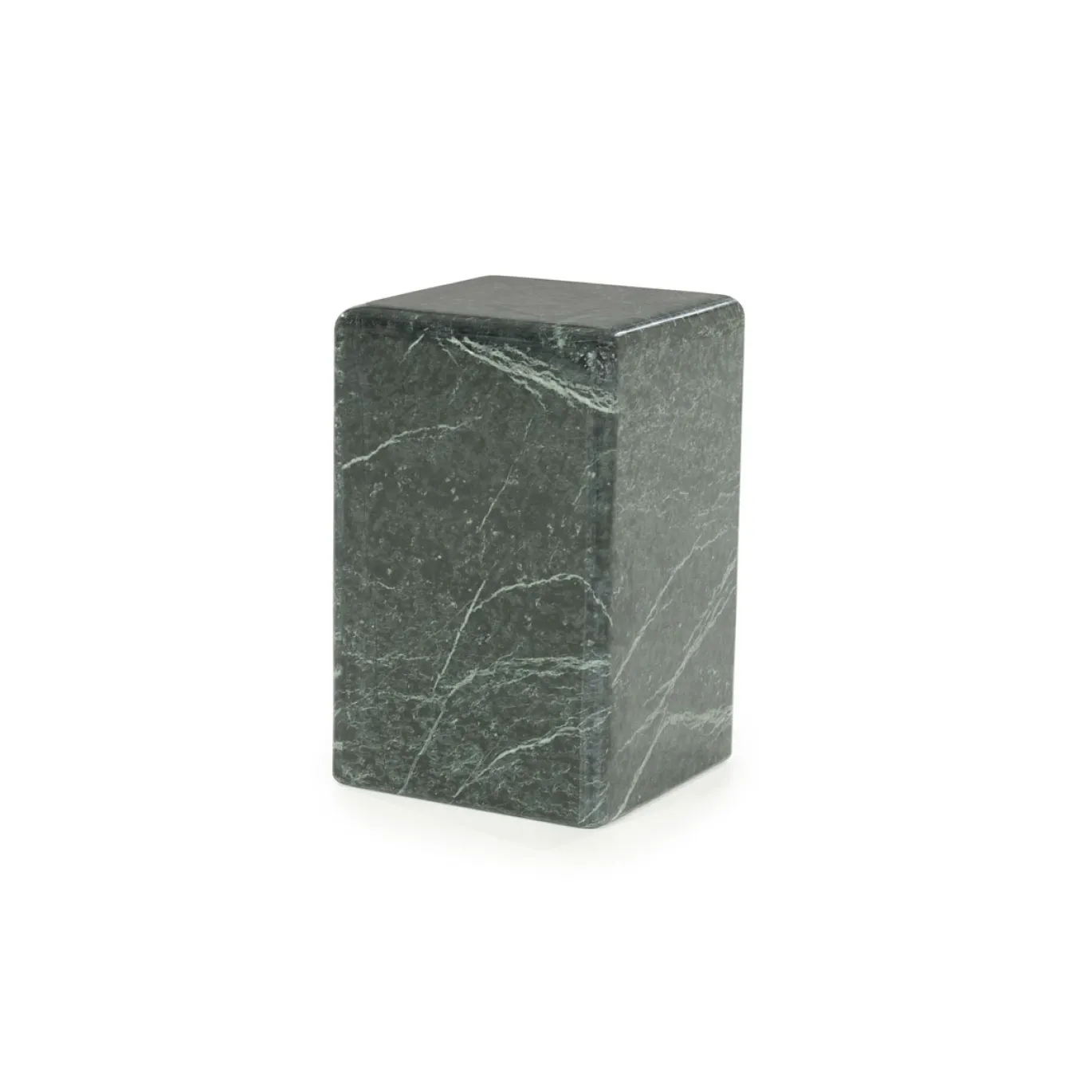 By-Boo Bijzettafel Dice Marmer Groen