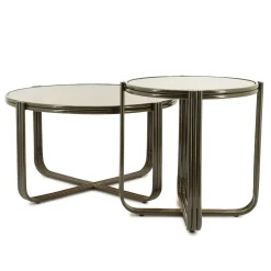 By-Boo Bijzettafel Groovy Bruin