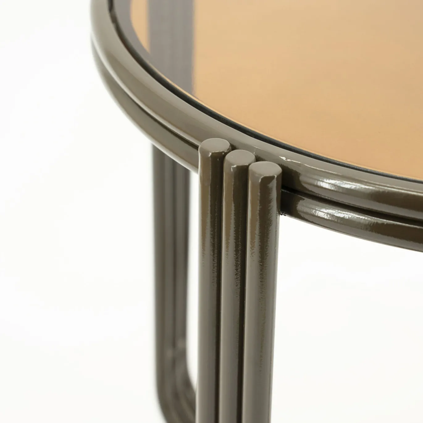 By-Boo Bijzettafel Groovy Bruin