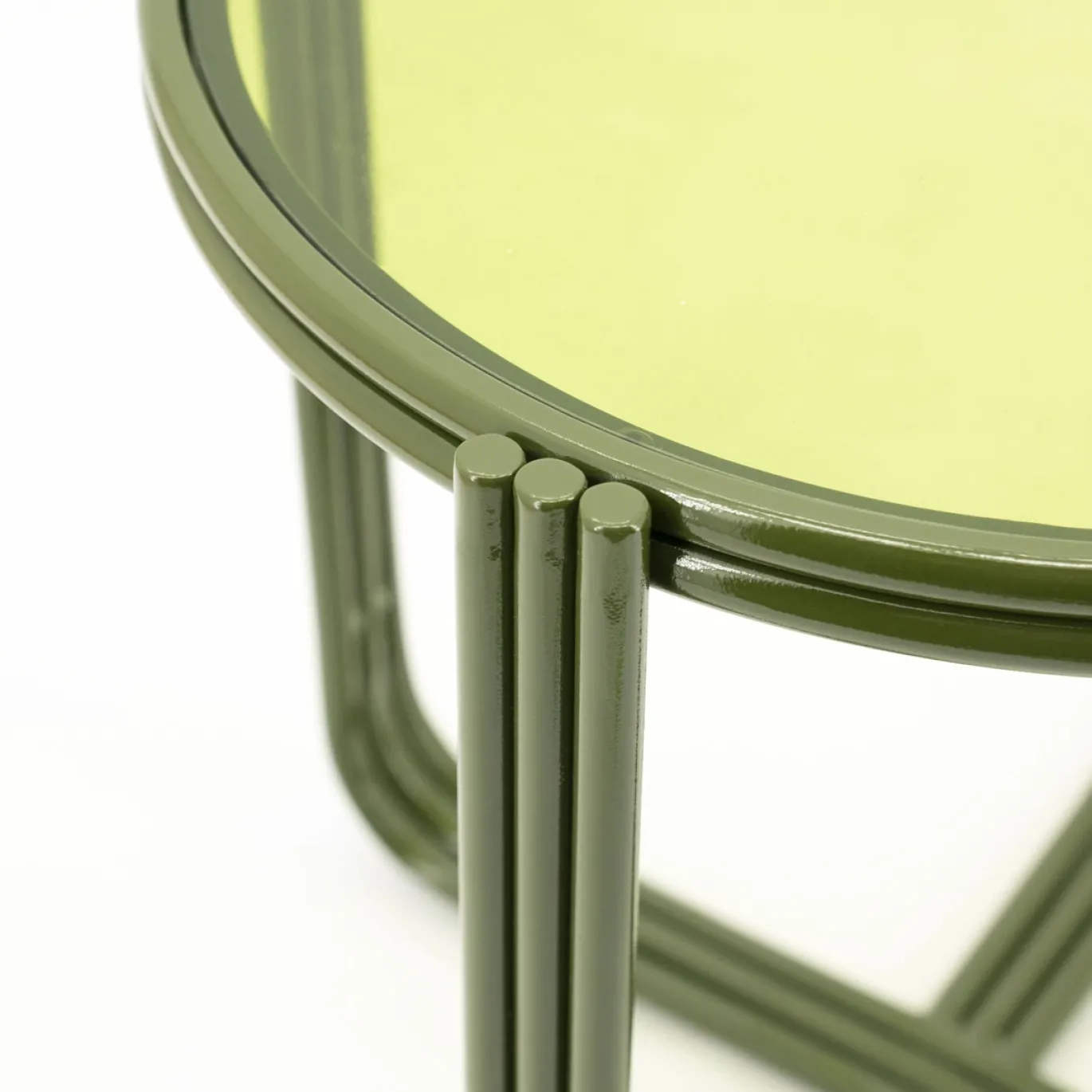By-Boo Bijzettafel Groovy Groen