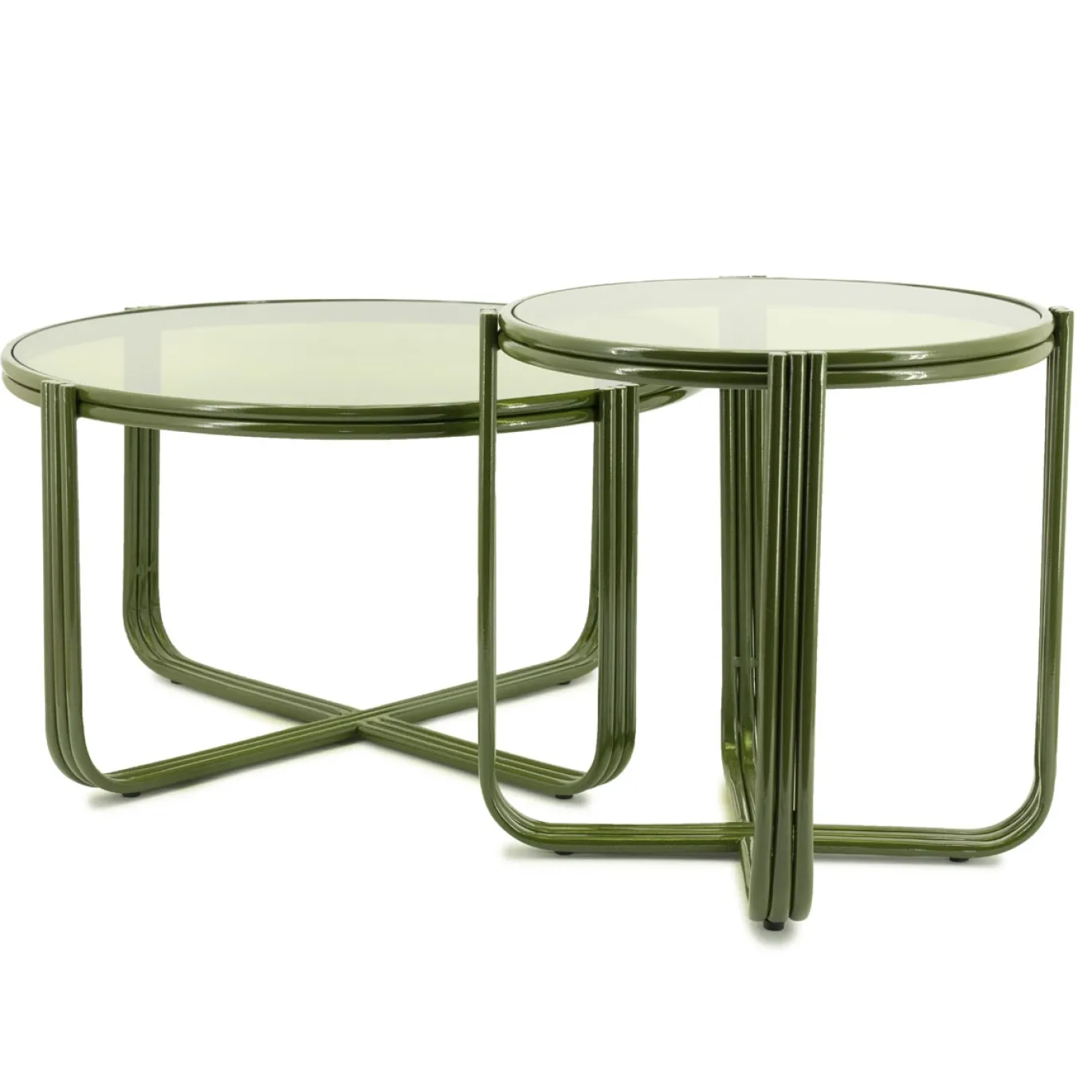 By-Boo Bijzettafel Groovy Groen