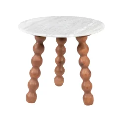 By-Boo Bijzettafel Nelo Lichtgrijs