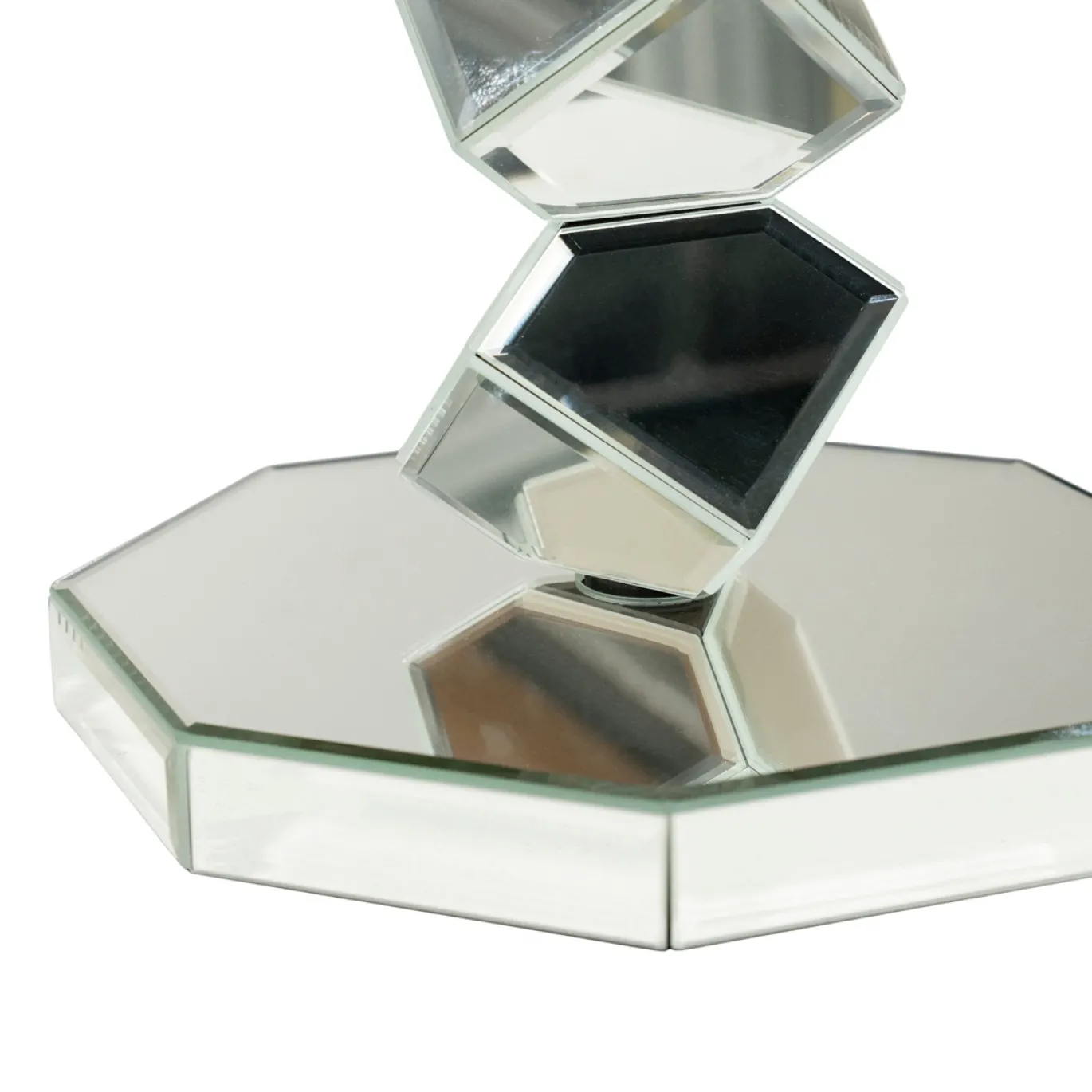 By-Boo Bijzettafel Reflec Zilver