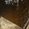 By-Boo Bijzettafel Ripple Glas Bruin