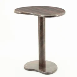 By-Boo Bijzettafel Rosso Marmer Bruin