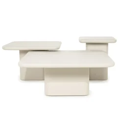 By-Boo Bijzettafel Siminto Wit Small