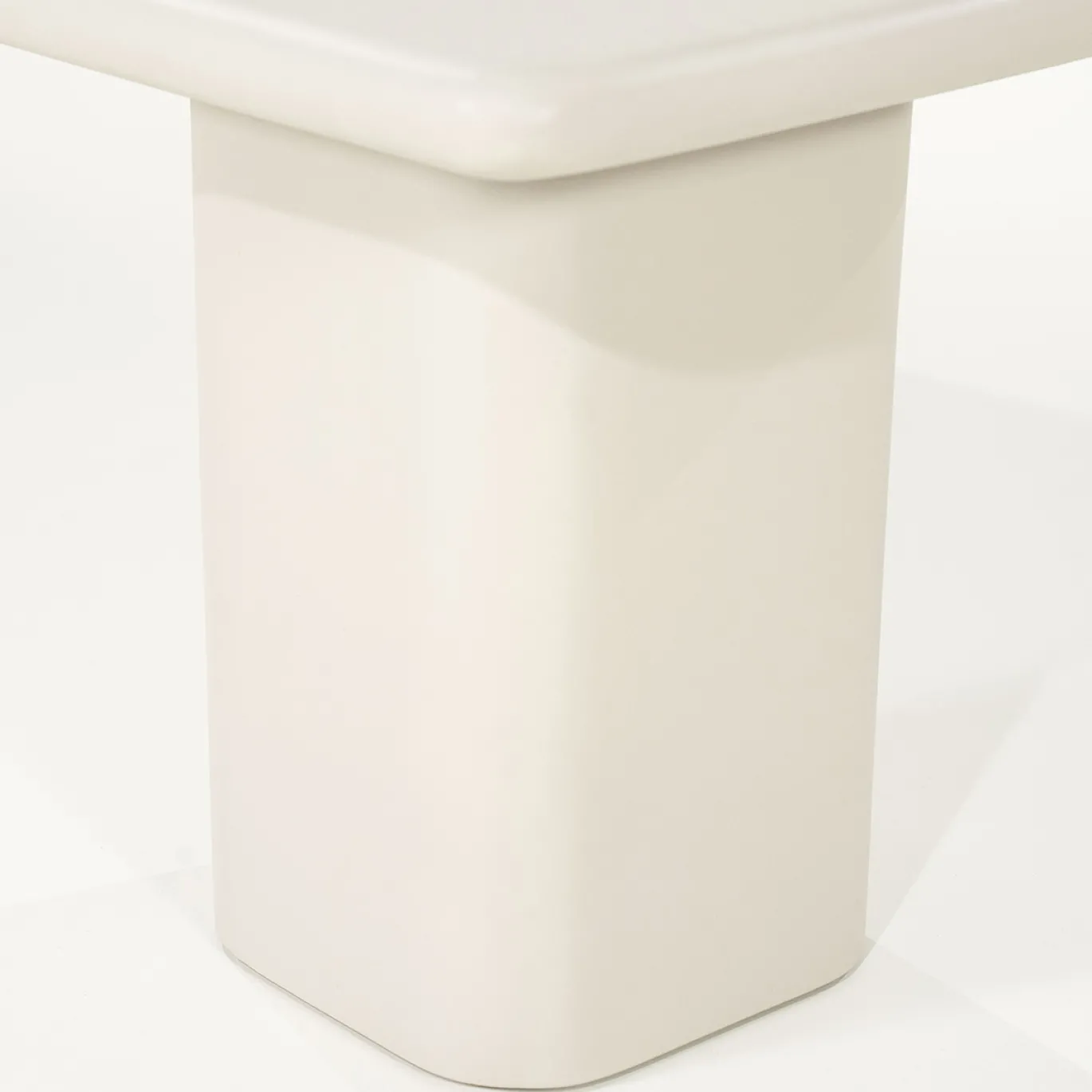 By-Boo Bijzettafel Siminto Wit Small