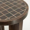 By-Boo Bijzettafel TiledUp Bruin
