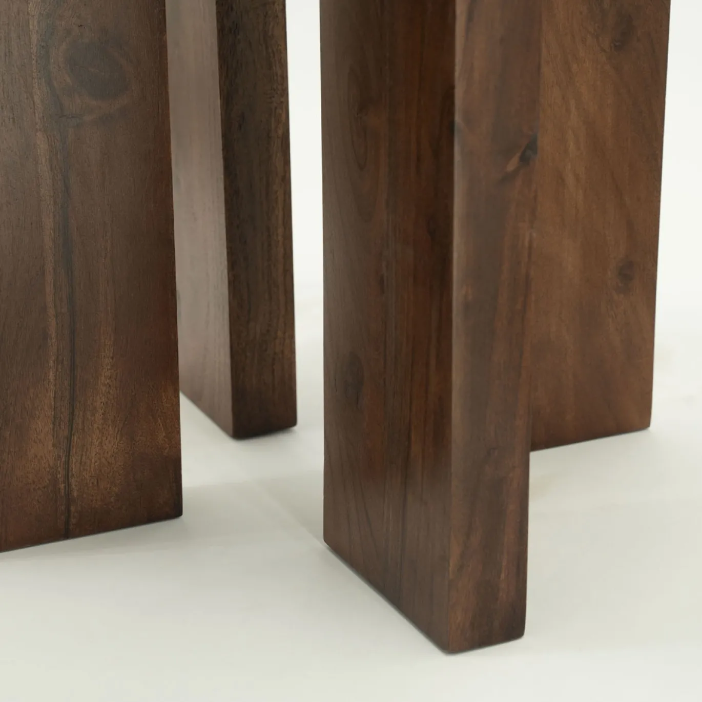 By-Boo Bijzettafel TiledUp Bruin