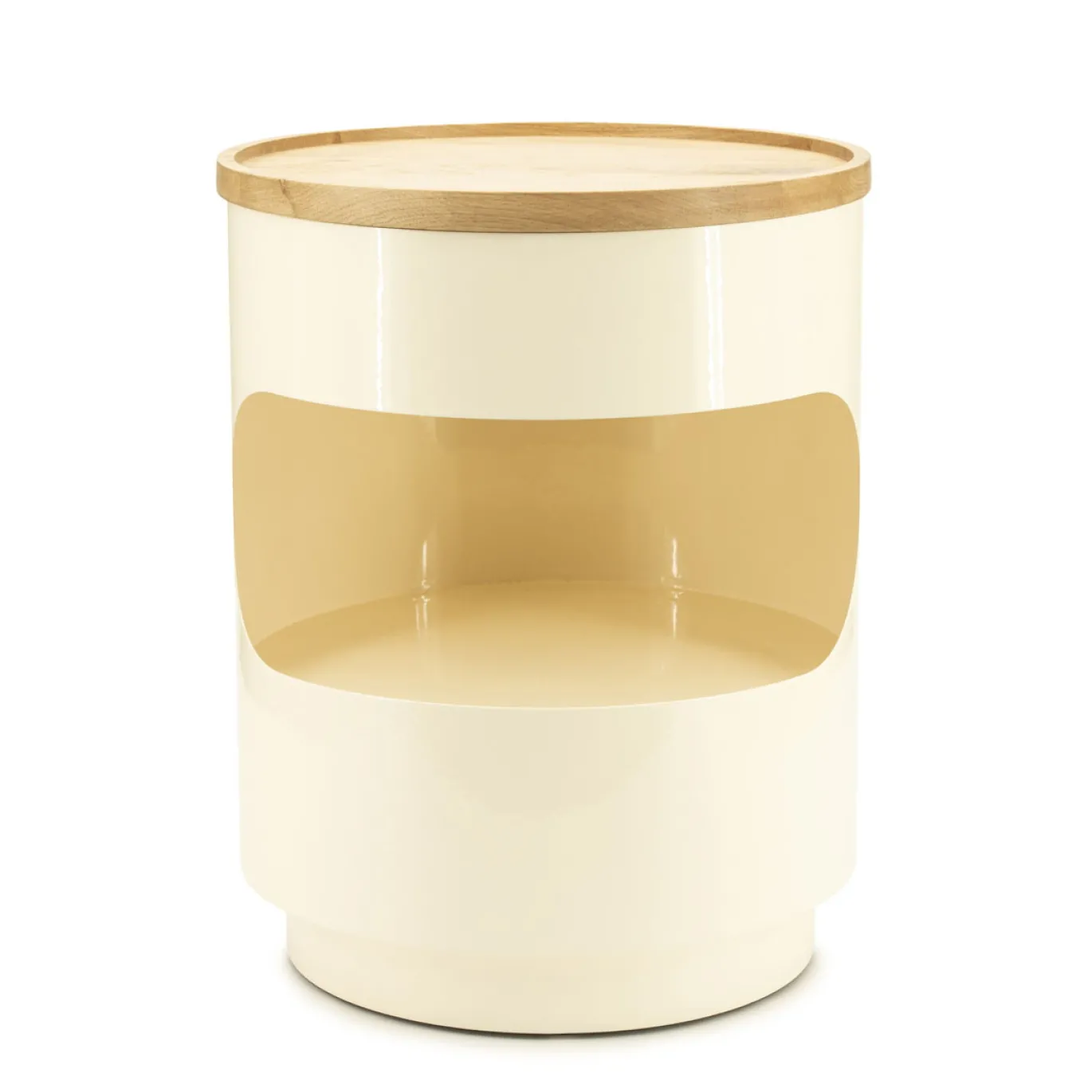 By-Boo Bijzettafel Tondo Beige