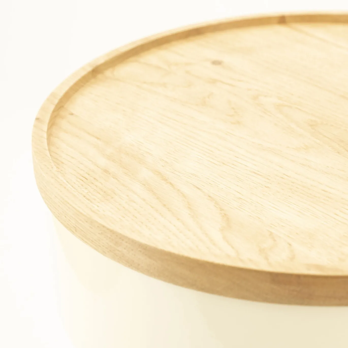 By-Boo Bijzettafel Tondo Beige