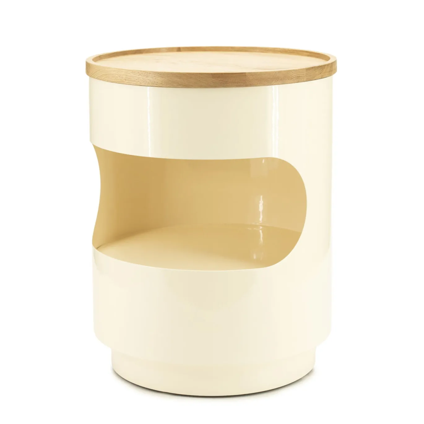 By-Boo Bijzettafel Tondo Beige