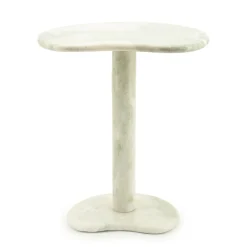 By-Boo Bijzettafel Verde Marmer Wit