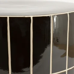 By-Boo Bijzetttafel Tiletastic 1 Bruin