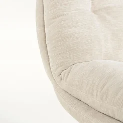 By-Boo Draaifauteuil Tromba Beige