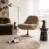 By-Boo Draaifauteuil Tromba Taupe