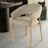 By-Boo Eetkamerstoel Sedia Met Armleuning Naturel