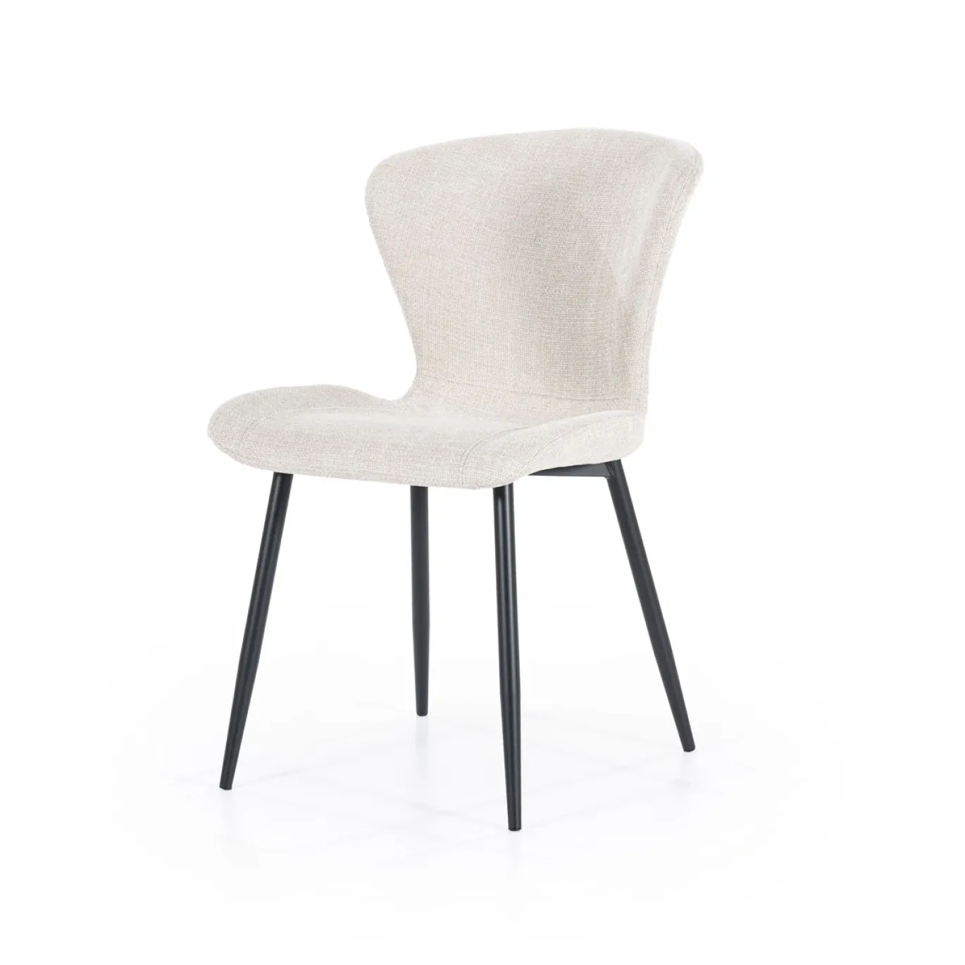 By-Boo Eetkamerstoel Spinner Beige