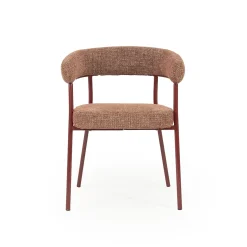 By-Boo Eetkamerstoel Yovi Burgundy
