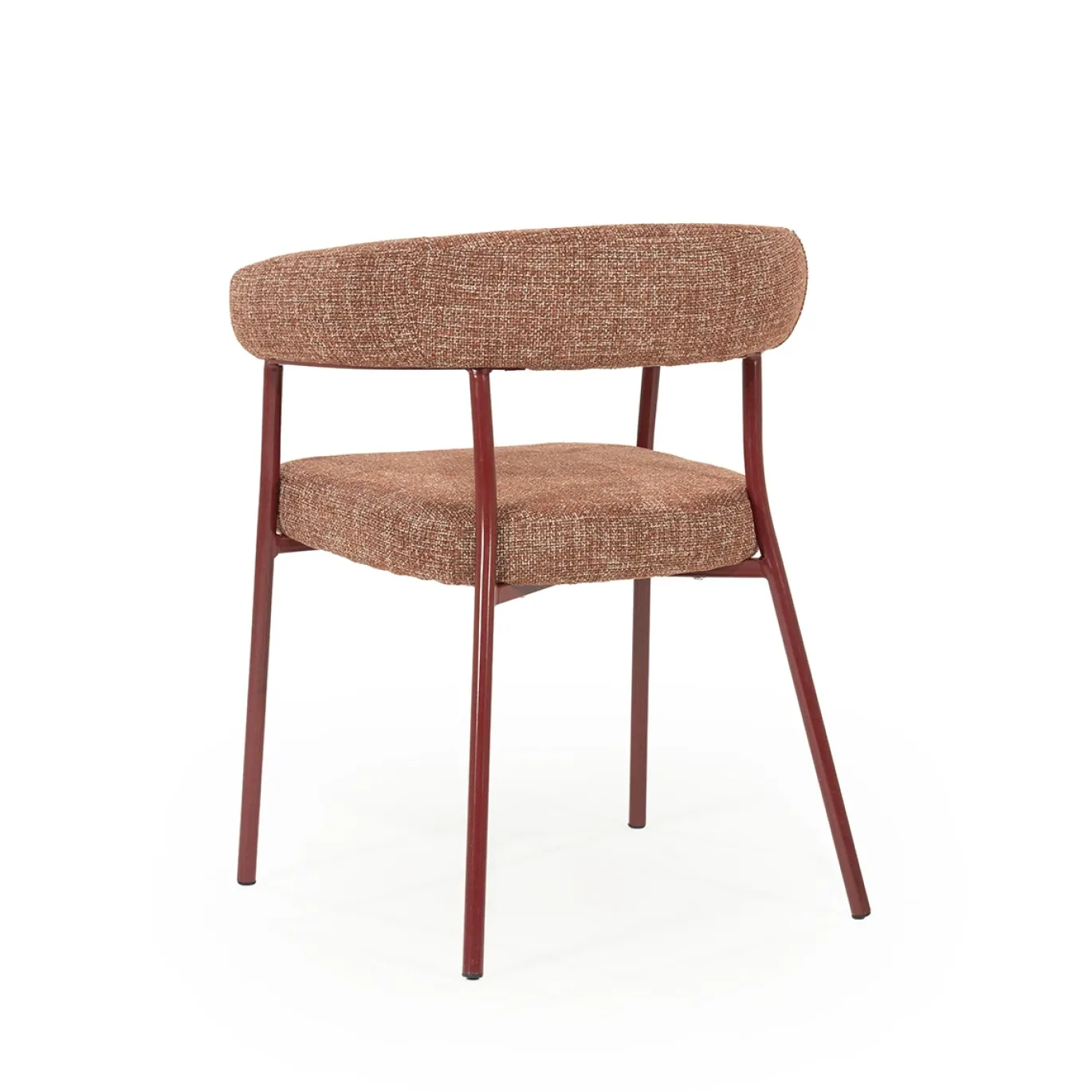 By-Boo Eetkamerstoel Yovi Burgundy