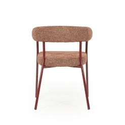By-Boo Eetkamerstoel Yovi Burgundy