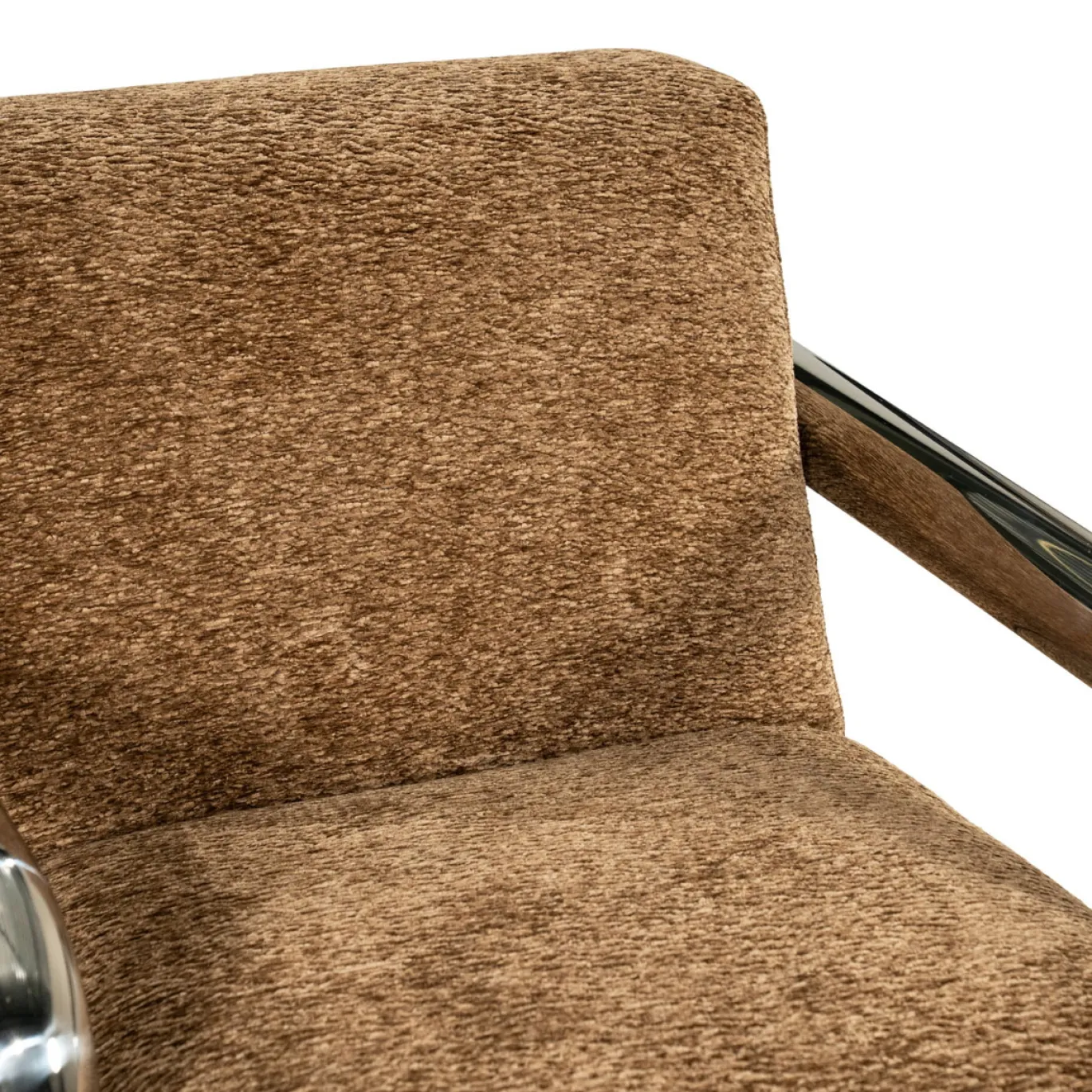 By-Boo Fauteuil Chromette Bruin