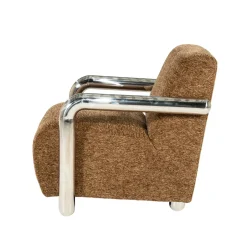 By-Boo Fauteuil Chromette Bruin