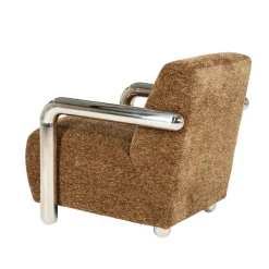 By-Boo Fauteuil Chromette Bruin