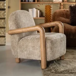 By-Boo Fauteuil Retrova Beige