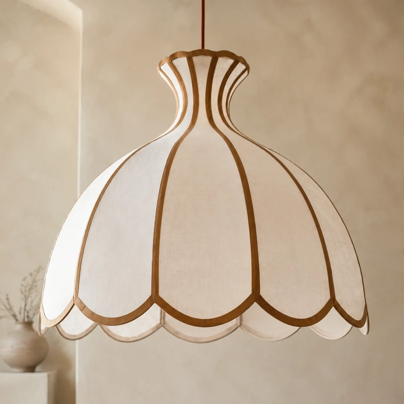By-Boo Hanglamp Retta Groot Wit