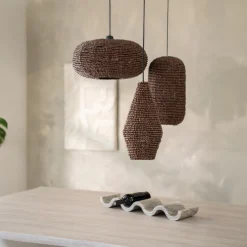 By-Boo Hanglamp Shanga Bruin Ø22cm