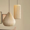 By-Boo Hanglamp Zuki 3 Papier Linnen Naturel